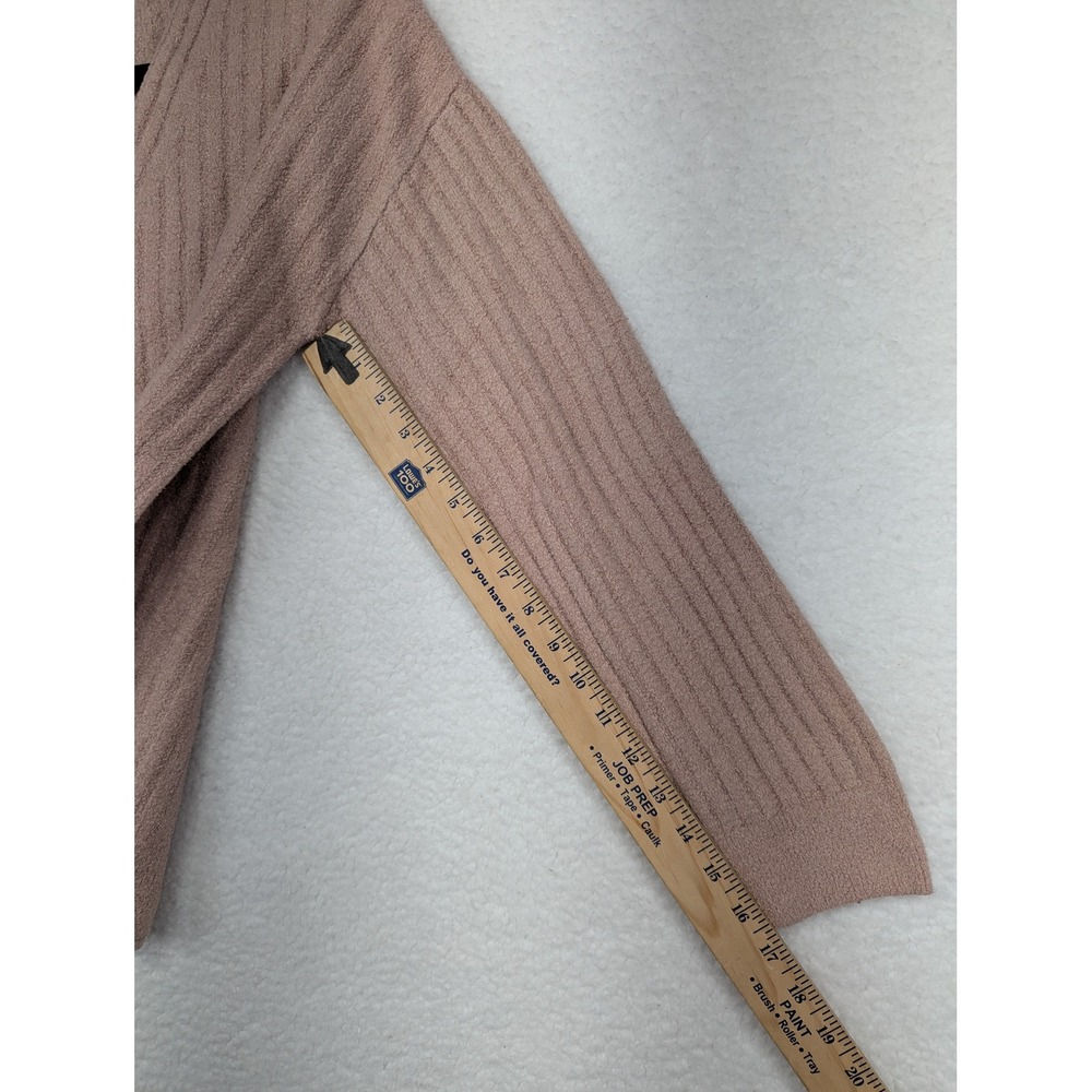 V-Neck Ribbed Sweater - Pink - Picture 7 of 8